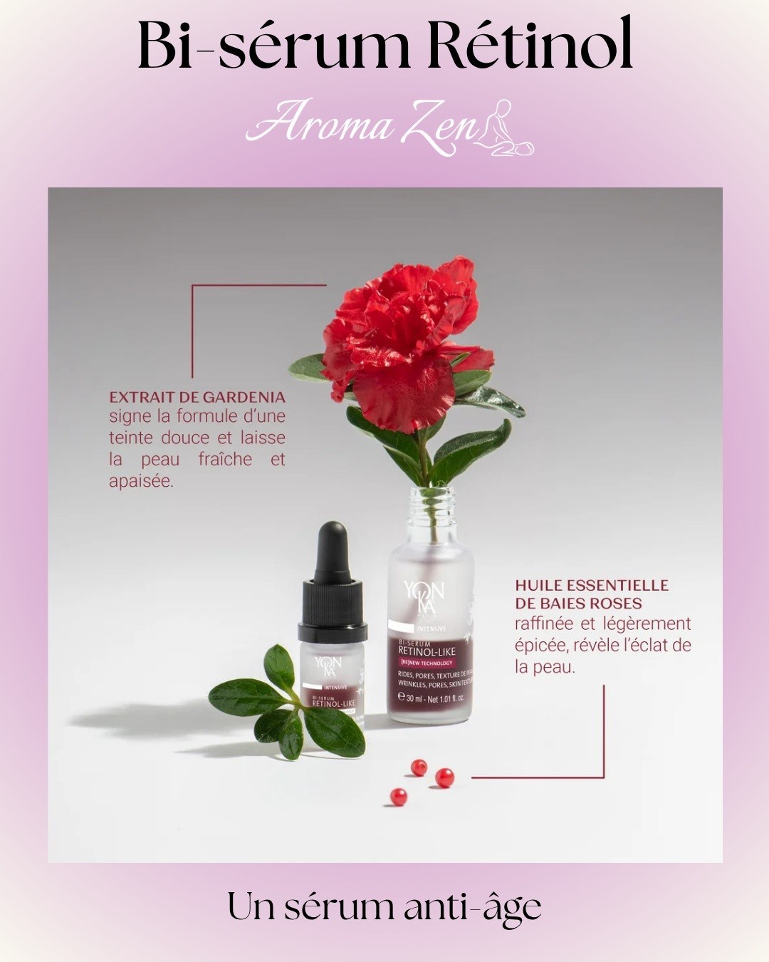 Bi-sérum intensif Rétinol : Avec du rétinol, des actifs régénérants et des agents hydratants, il…