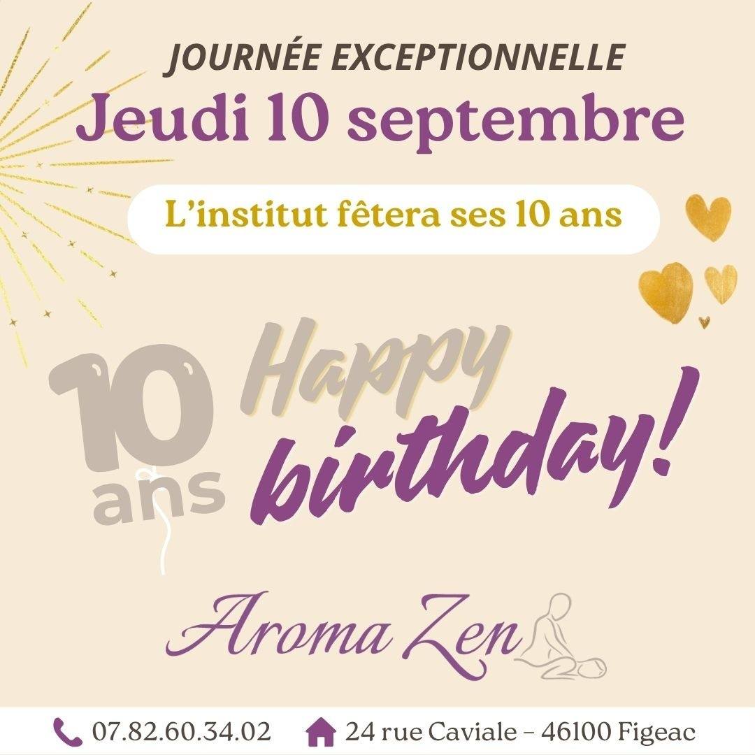 Une belle journée en perspective 🤩🎉

 #figeaclotcele #detente #massage #figeacmaville #aromazenfigeac #zen #figeac